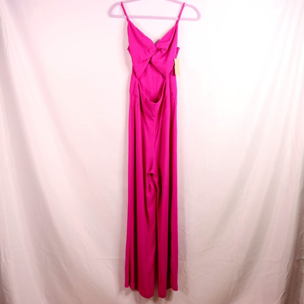 Flynn Skye Emily Jumper Size Small Pink Cut Out Jumpsuit Sleeveless. Worn once